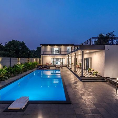 Saffronstays Mayfair Gardens 4 Bedroom Petfriendly Pool Villa Alībāg Eksteriør bilde