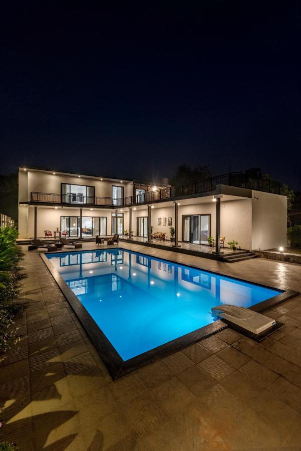 Saffronstays Mayfair Gardens 4 Bedroom Petfriendly Pool Villa Alībāg Eksteriør bilde