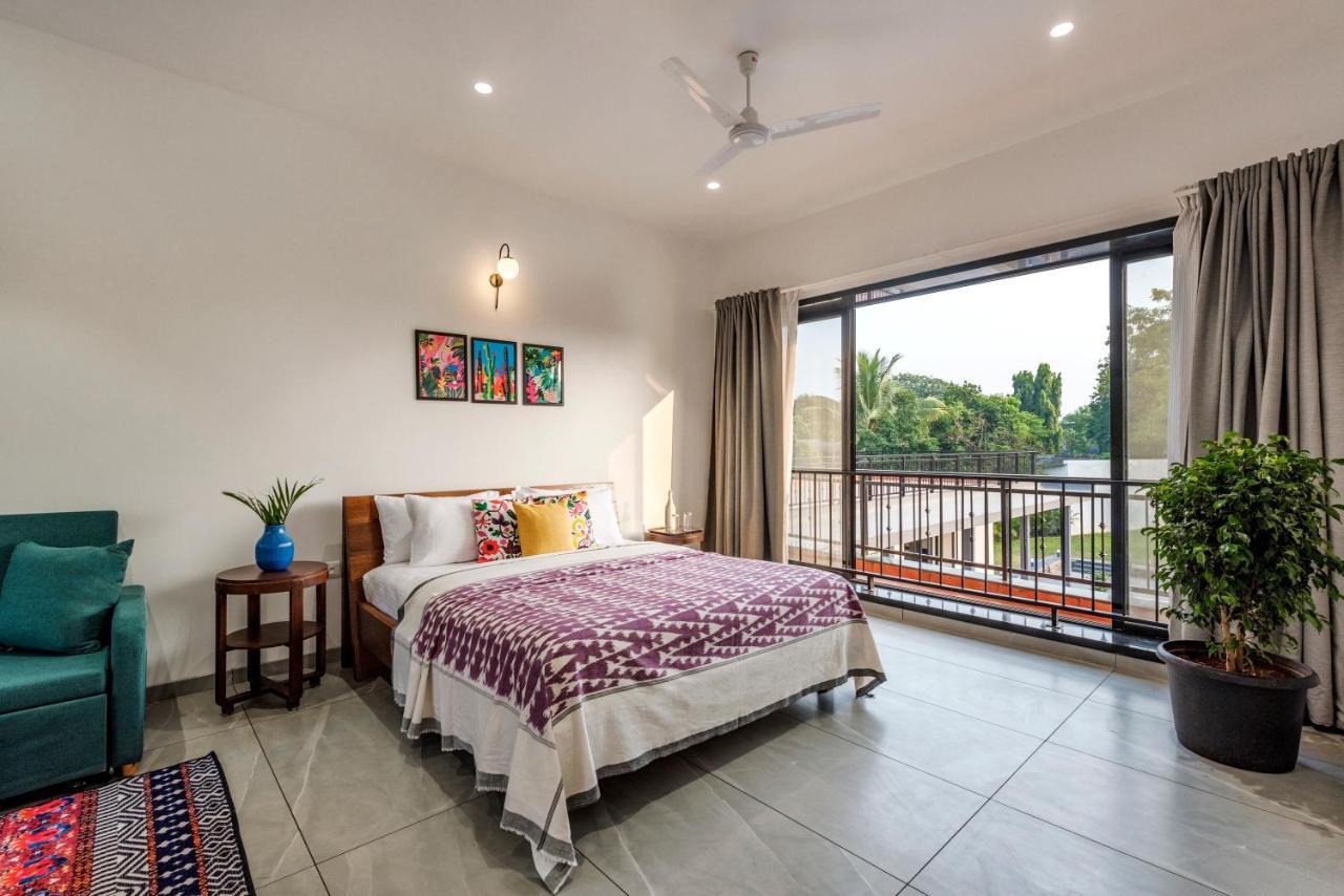 Saffronstays Mayfair Gardens 4 Bedroom Petfriendly Pool Villa Alībāg Eksteriør bilde