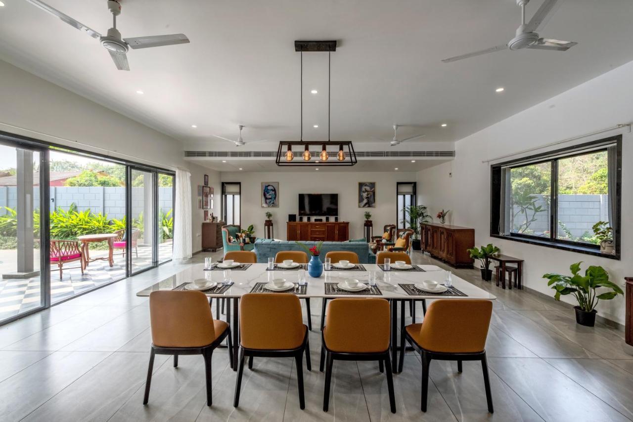 Saffronstays Mayfair Gardens 4 Bedroom Petfriendly Pool Villa Alībāg Eksteriør bilde
