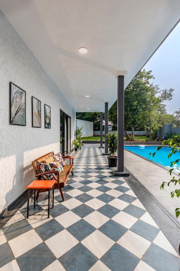 Saffronstays Mayfair Gardens 4 Bedroom Petfriendly Pool Villa Alībāg Eksteriør bilde